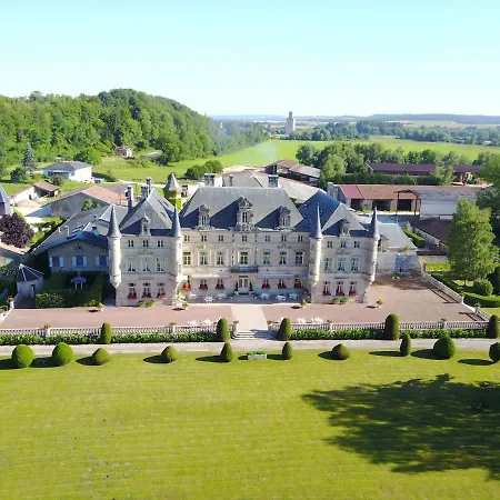 Chateau Des Monthairons Restaurant Gastromaison Privatif Otel
